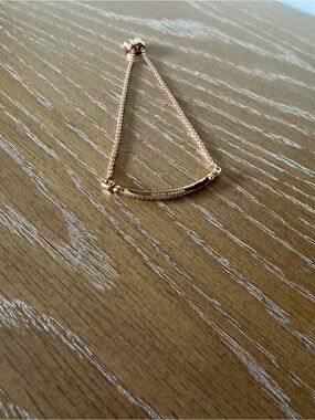 Kendra Scott Ott Rose Gold Sliding Bar Bracelet